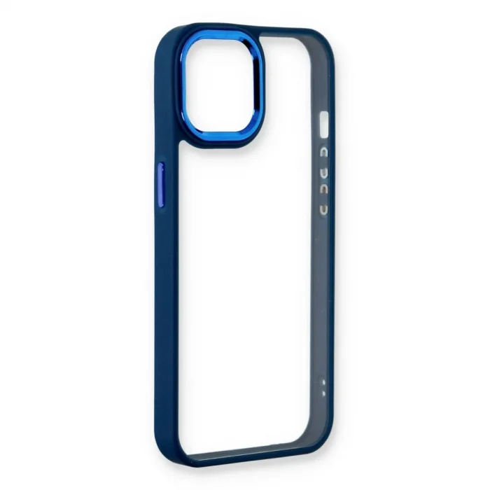 Apple İphone 14 Plus Kılıf Dora Kapak - Mavi