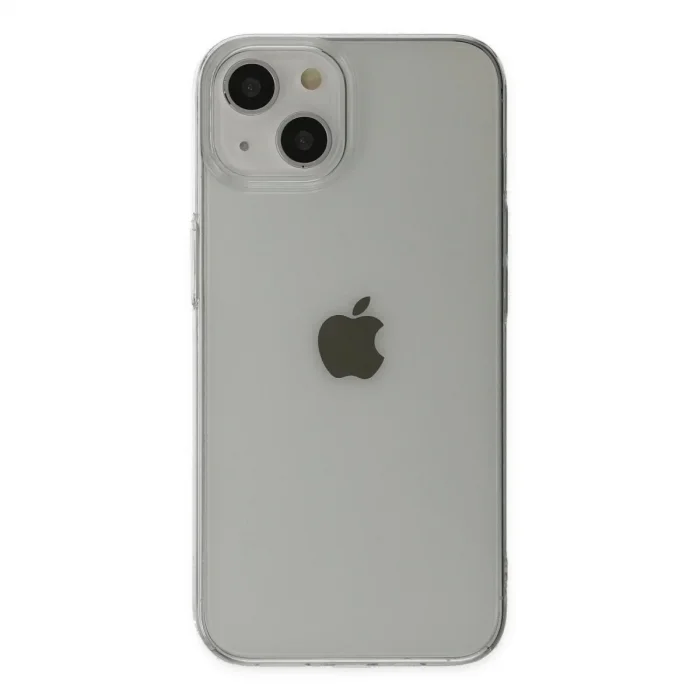 Apple İphone 14 Plus Kılıf Pc Sert Şeffaf Kapak - Şeffaf