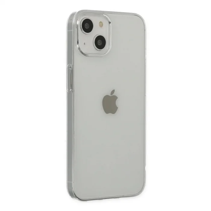 Apple İphone 14 Plus Kılıf Pc Sert Şeffaf Kapak - Şeffaf