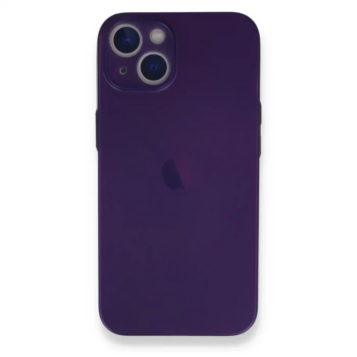 Apple İphone 14 Plus Kılıf Pp Ultra İnce Kapak - Mor