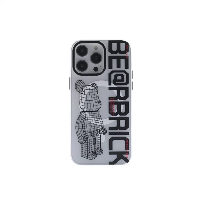 Apple İphone 14 Pro Kılıf Apollo Magneticsafe Desenli Kapak - Apollo Şeffaf - 1
