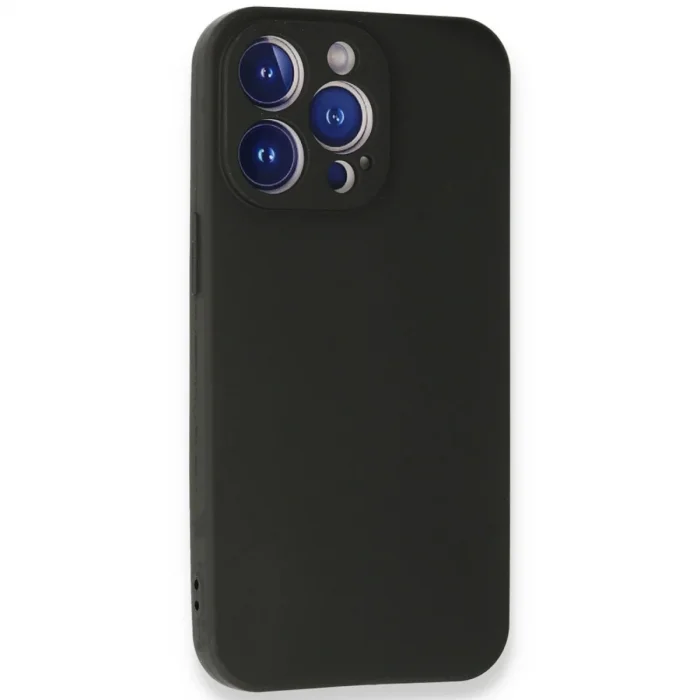 Apple İphone 14 Pro Kılıf First Silikon - Siyah