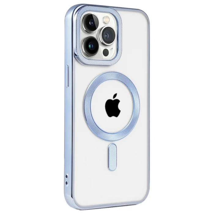 Apple İphone 14 Pro Kılıf Kronos Magsafe Kapak - Sierra Blue