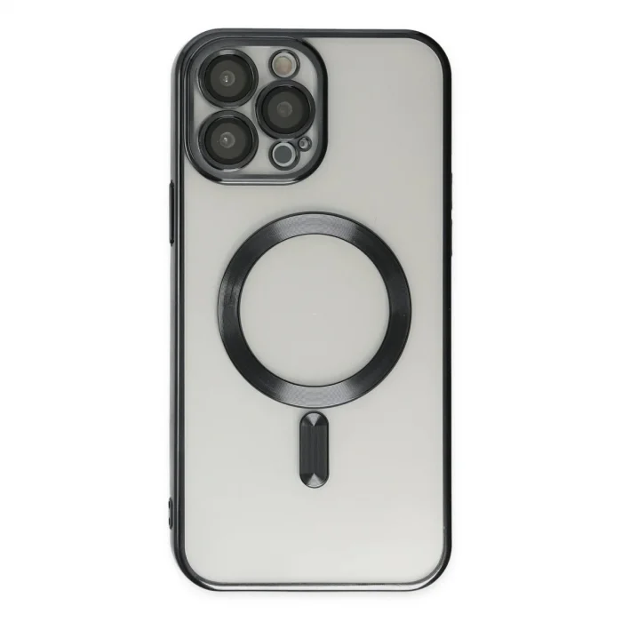 Apple İphone 14 Pro Kılıf Kross Magneticsafe Kapak - Siyah