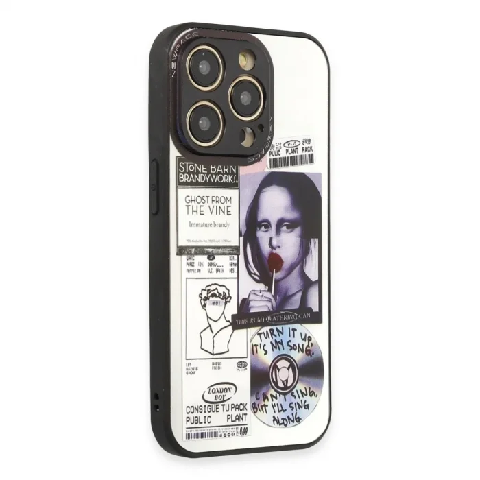 İphone 14 Pro Kılıf Mirror Desenli Kapak - Mirror - 2