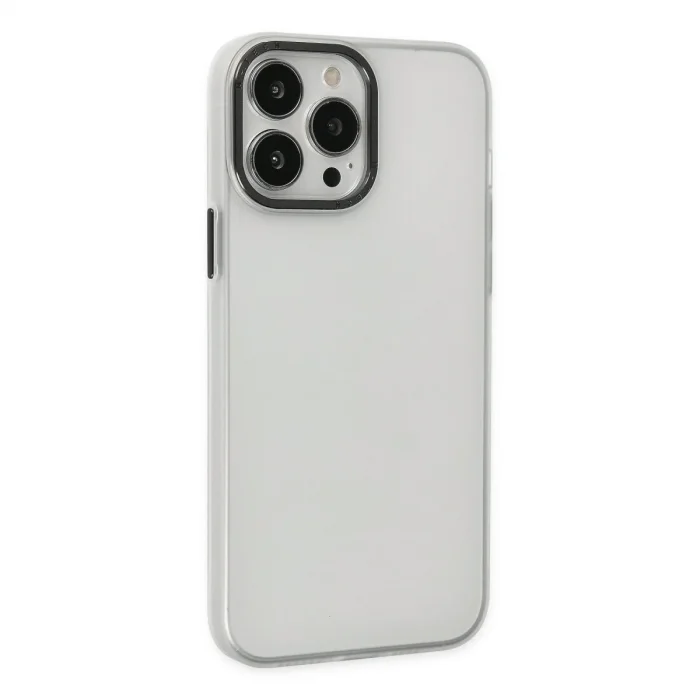 Apple İphone 14 Pro Kılıf Modos Metal Kapak - Şeffaf