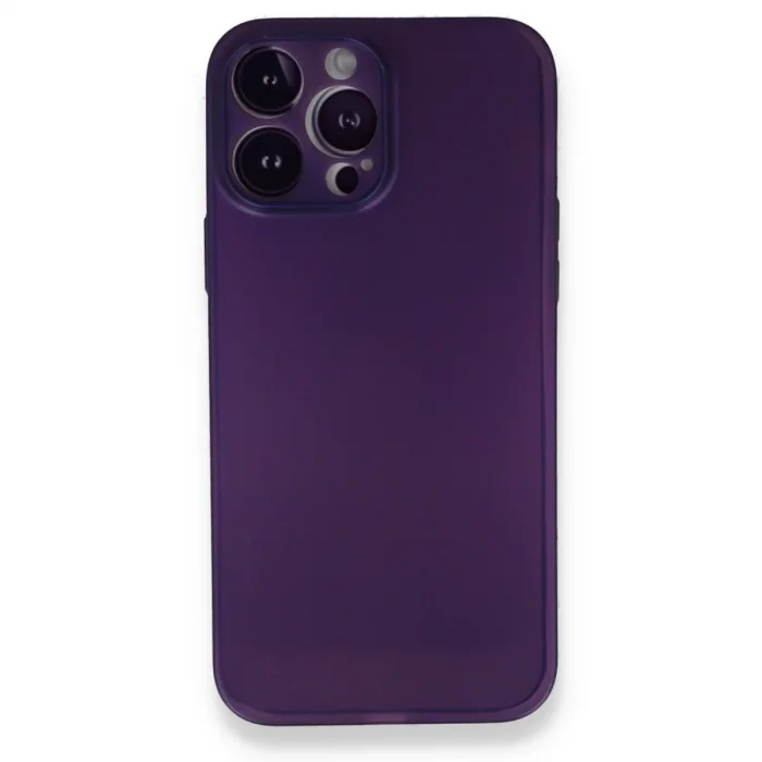 Apple İphone 14 Pro Kılıf Pp Ultra İnce Kapak - Mor