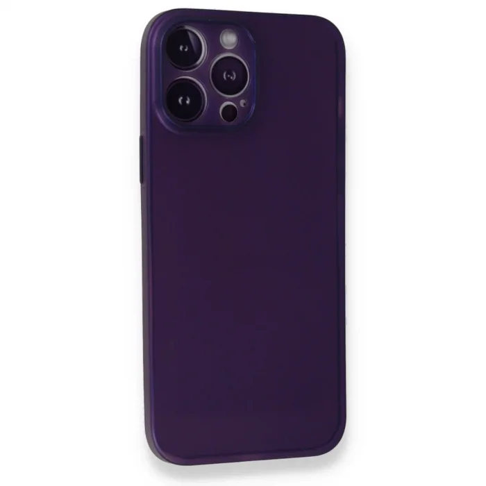 Apple İphone 14 Pro Kılıf Pp Ultra İnce Kapak - Mor