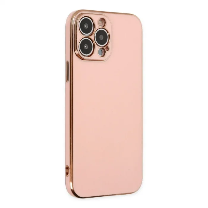 Apple İphone 14 Pro Kılıf Volet Silikon - Pembe