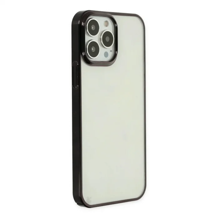 Apple İphone 14 Pro Max Kılıf Element Silikon - Siyah