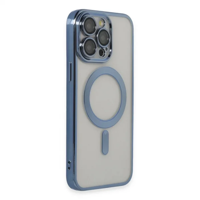 Apple İphone 14 Pro Max Kılıf Kross Magneticsafe Kapak - Sierra Blue