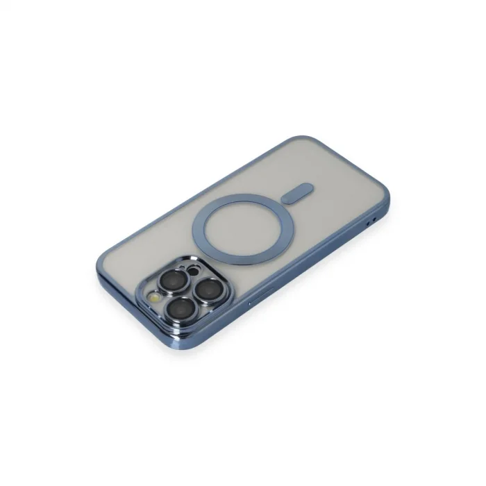 Apple İphone 14 Pro Max Kılıf Kross Magneticsafe Kapak - Sierra Blue