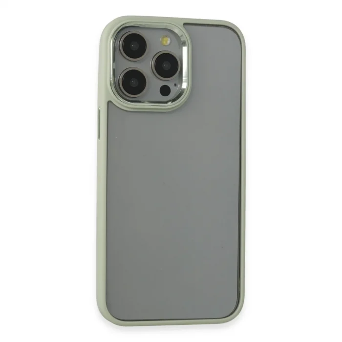 İphone 14 Pro Max Kılıf Power Silikon - Yeşil