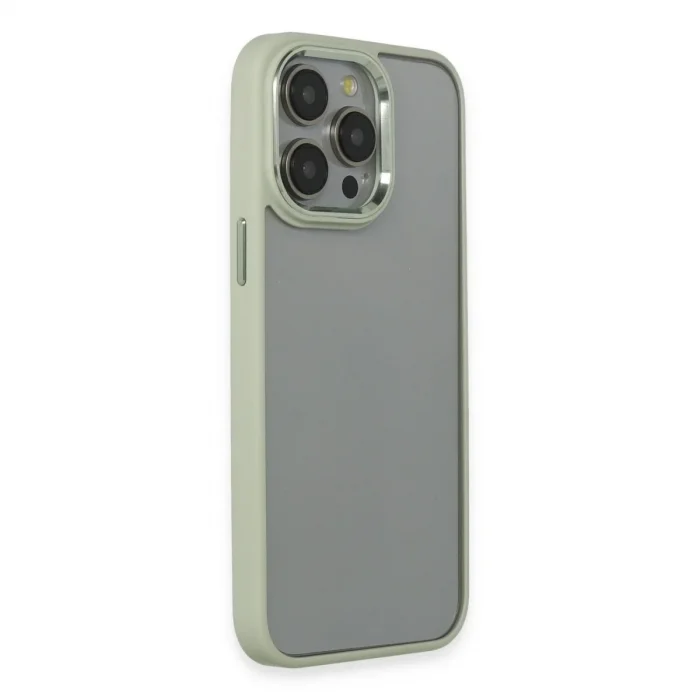 İphone 14 Pro Max Kılıf Power Silikon - Yeşil