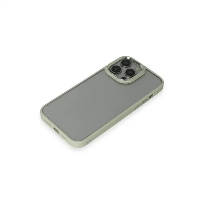 İphone 14 Pro Max Kılıf Power Silikon - Yeşil