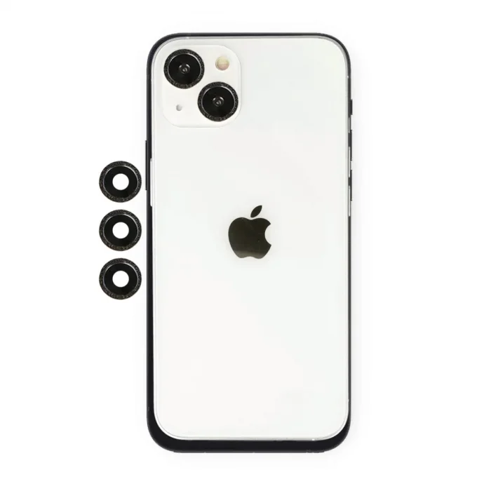 Apple İphone 14 Shine Kamera Lens - Siyah