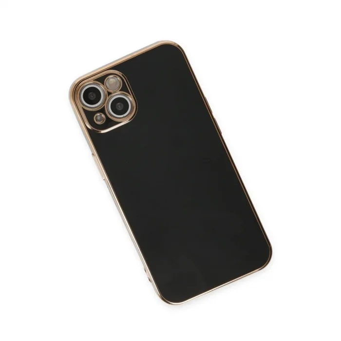 Apple İphone 15 Kılıf Volet Silikon - Siyah