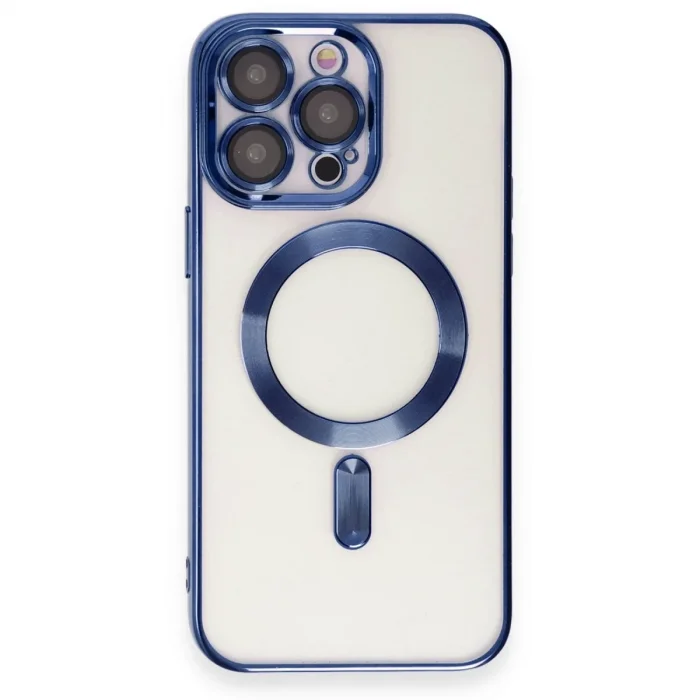 Apple İphone 15 Pro Kılıf Kross Magneticsafe Kapak - Lacivert