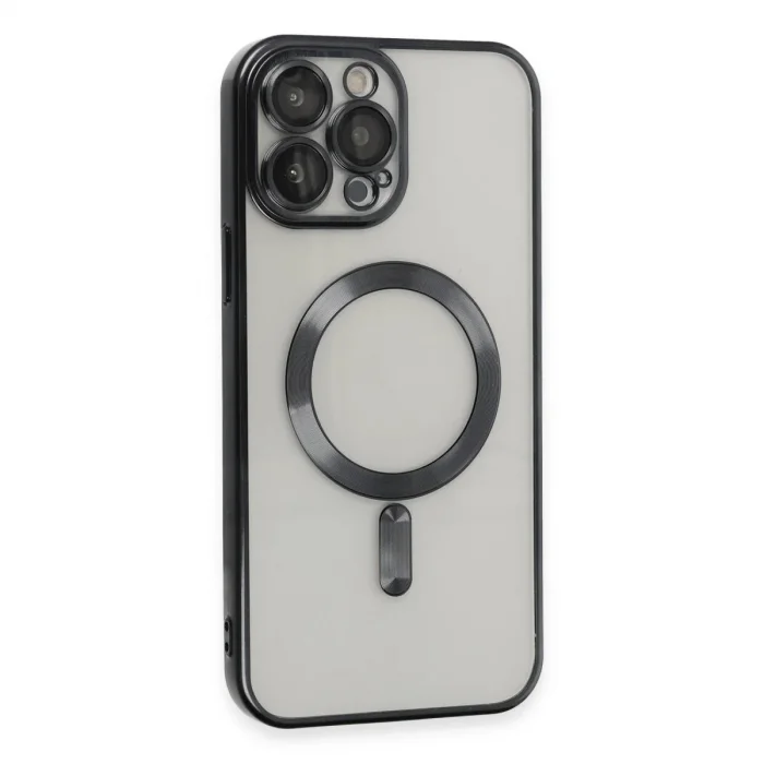 Apple İphone 15 Pro Kılıf Kross Magneticsafe Kapak - Siyah