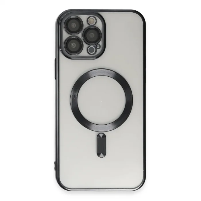 Apple İphone 15 Pro Max Kılıf Kross Magneticsafe Kapak - Siyah