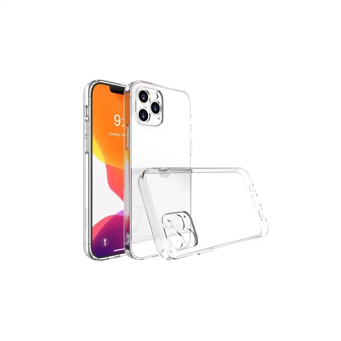 Apple İphone 15 Pro Max Kılıf Lüx Şeffaf Silikon
