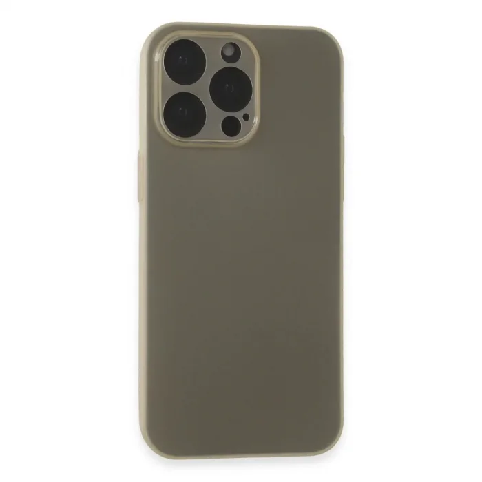 Apple İphone 15 Pro Max Kılıf Puma Silikon - Gold