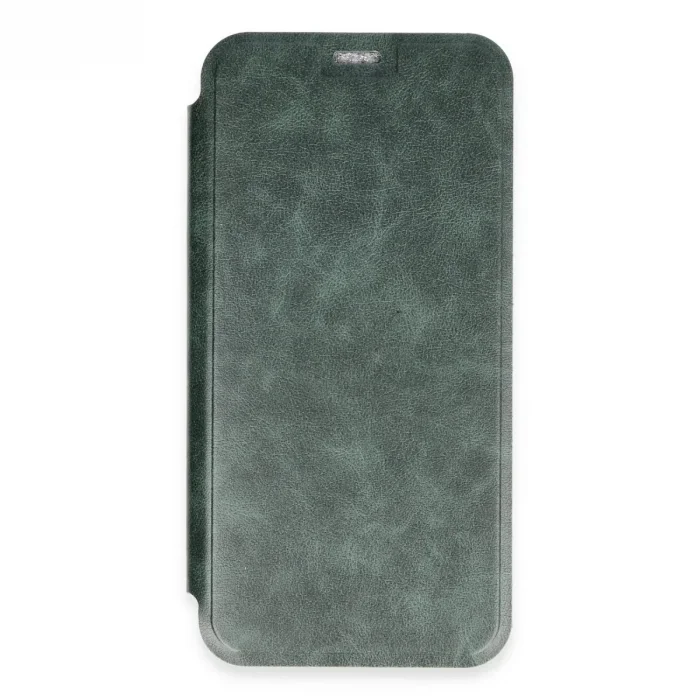 Apple İphone 16 Kılıf Flip Cover - Koyu Yeşil