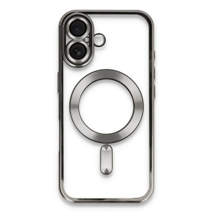 Apple İphone 16 Kılıf Kross Magneticsafe Kapak - Titan Gri