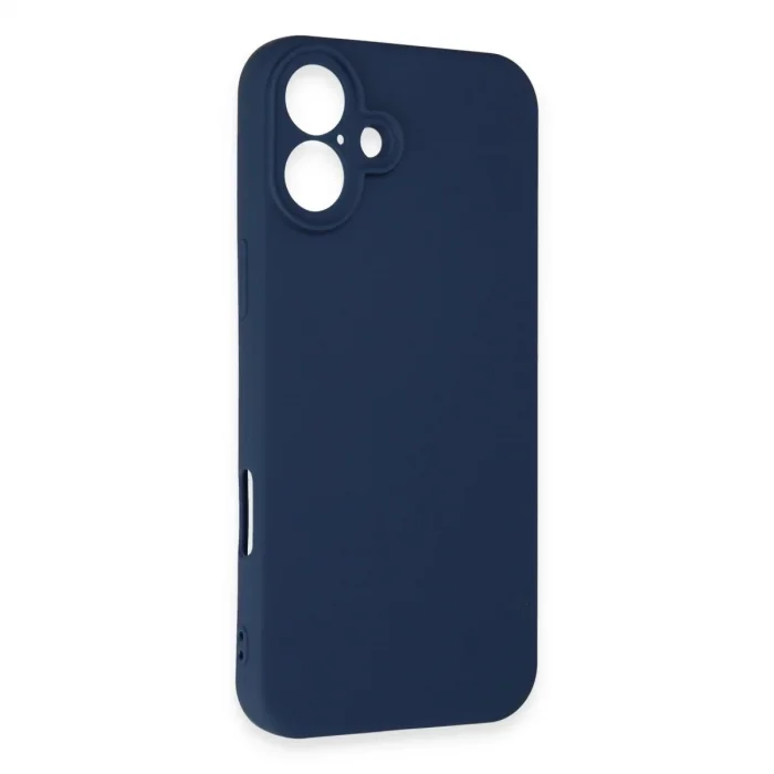 Apple İphone 16 Plus Kılıf First Silikon - Lacivert