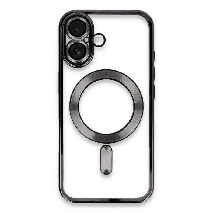 Apple İphone 16 Plus Kılıf Kross Magneticsafe Kapak - Siyah