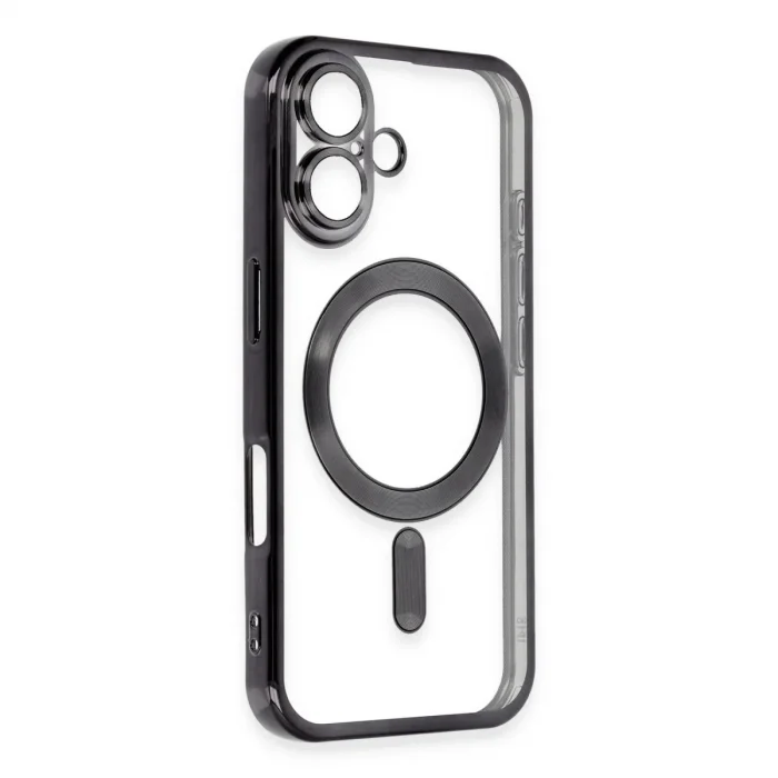 Apple İphone 16 Plus Kılıf Kross Magneticsafe Kapak - Siyah
