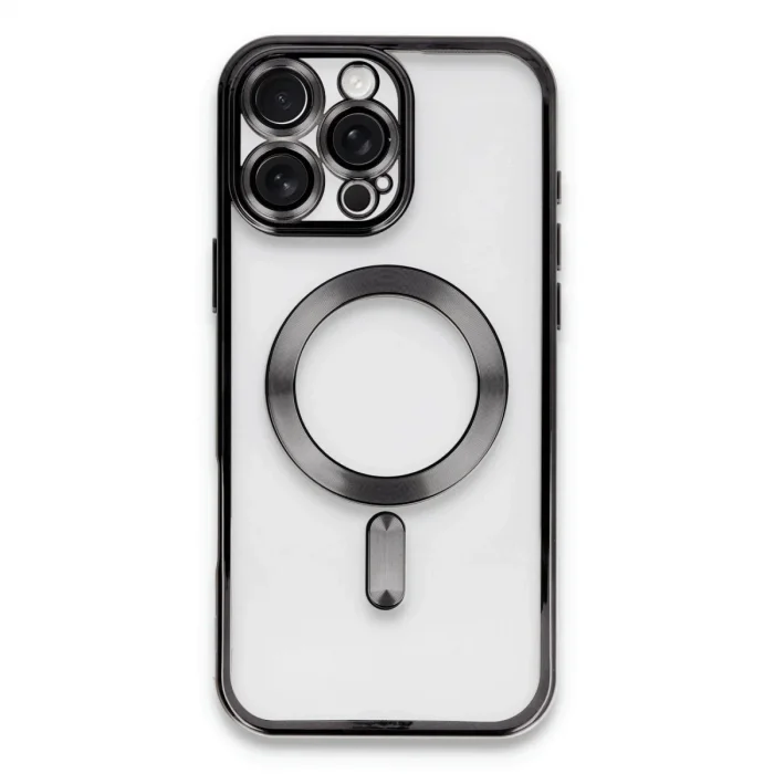Apple İphone 16 Pro Kılıf Kross Magneticsafe Kapak - Siyah