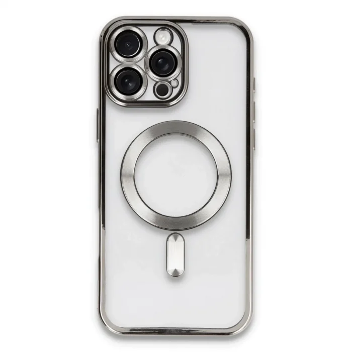 Apple İphone 16 Pro Kılıf Kross Magneticsafe Kapak - Titan Gri