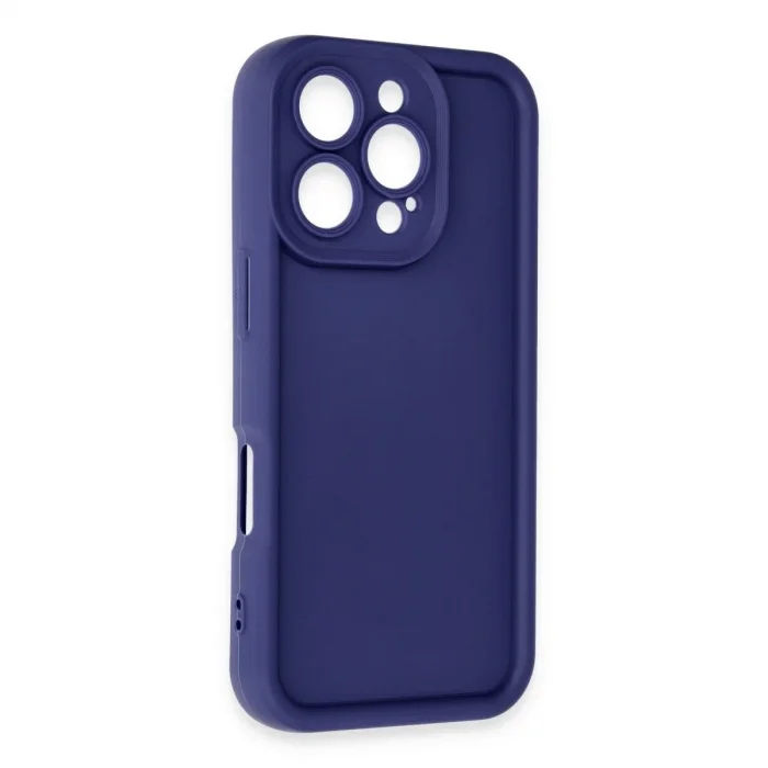 Apple İphone 16 Pro Kılıf Viera Silikon - Lacivert