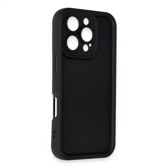 Apple İphone 16 Pro Kılıf Viera Silikon - Siyah