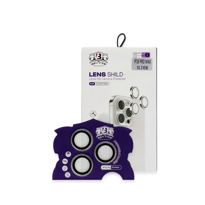 Apple İphone 16 Pro Max Bilvis Titan Kamera Lens - Titan Gri