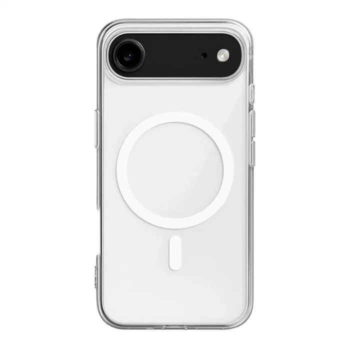 Apple İphone 17 Air Kılıf Magneticsafe Şeffaf Silikon - Şeffaf
