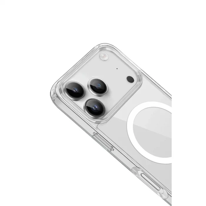 Apple İphone 17 Pro Max Kılıf Pc Real Magsafe Kapak - Şeffaf