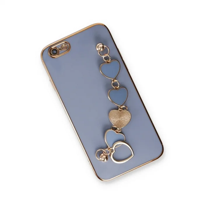 İphone 6 Kılıf Esila Silikon - Gri