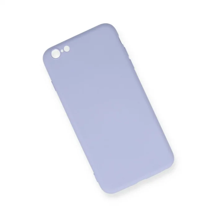 İphone 6 Plus Kılıf Nano İçi Kadife Silikon - Lila