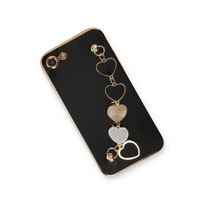 İphone 7 Kılıf Esila Silikon - Siyah