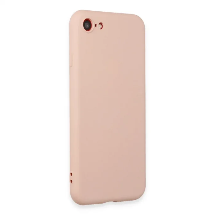 Apple İphone 7 Kılıf First Silikon - Pudra