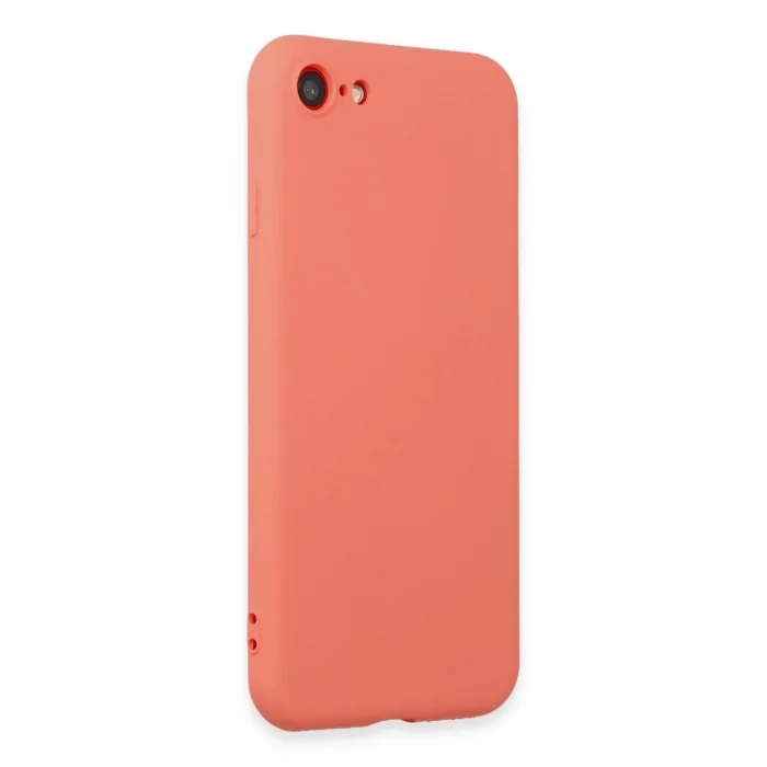 Apple İphone 7 Kılıf First Silikon - Turuncu