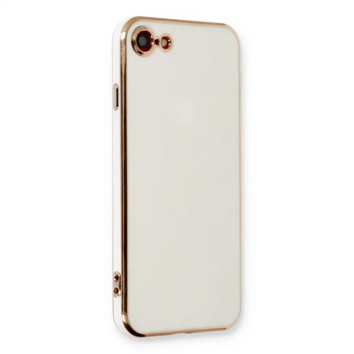 İphone 7 Kılıf Volet Silikon - Beyaz