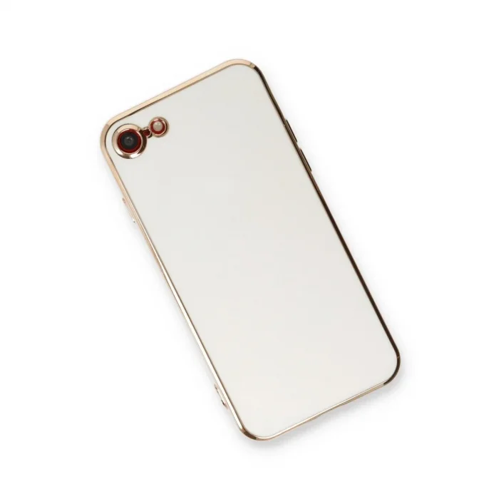 İphone 7 Kılıf Volet Silikon - Beyaz