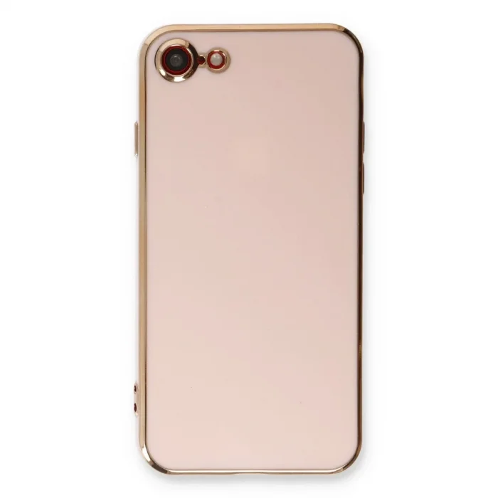 İphone 7 Kılıf Volet Silikon - Pembe