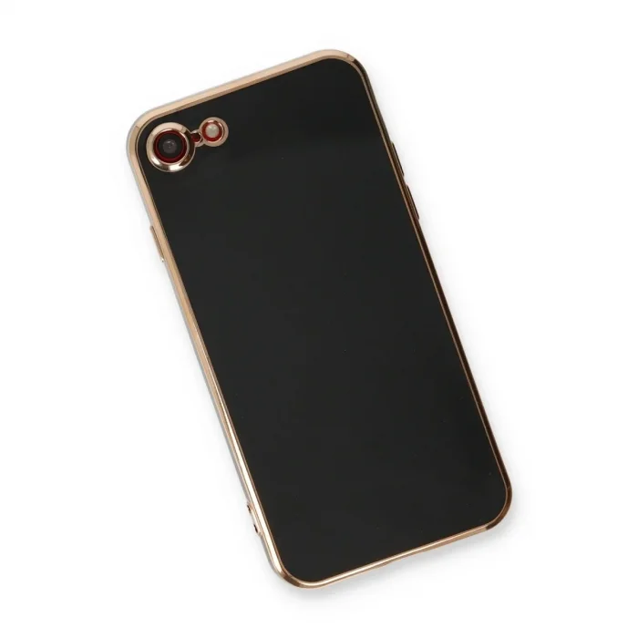 İphone 7 Kılıf Volet Silikon - Siyah
