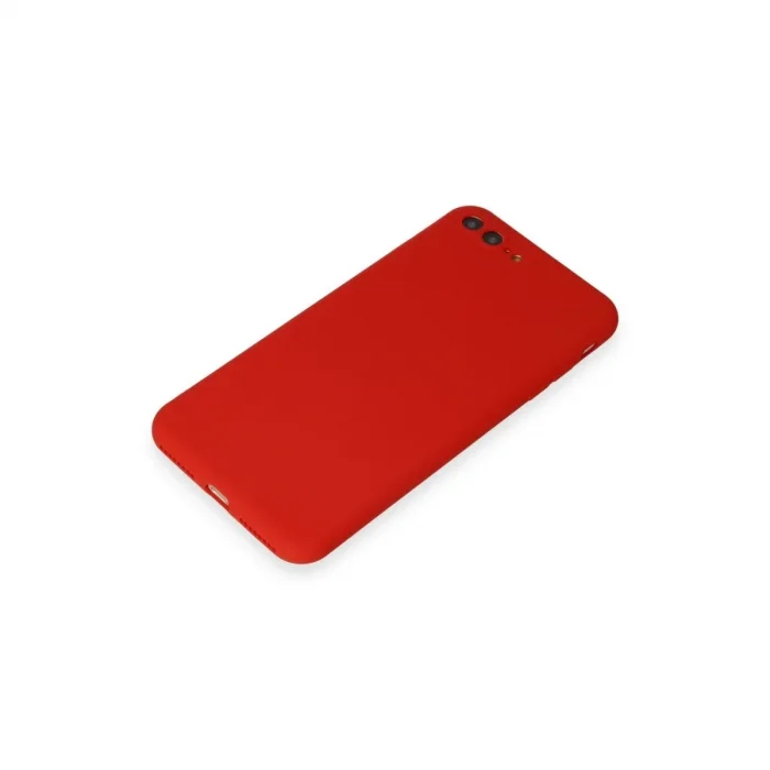 İphone 7 Plus Kılıf First Silikon - Kırmızı