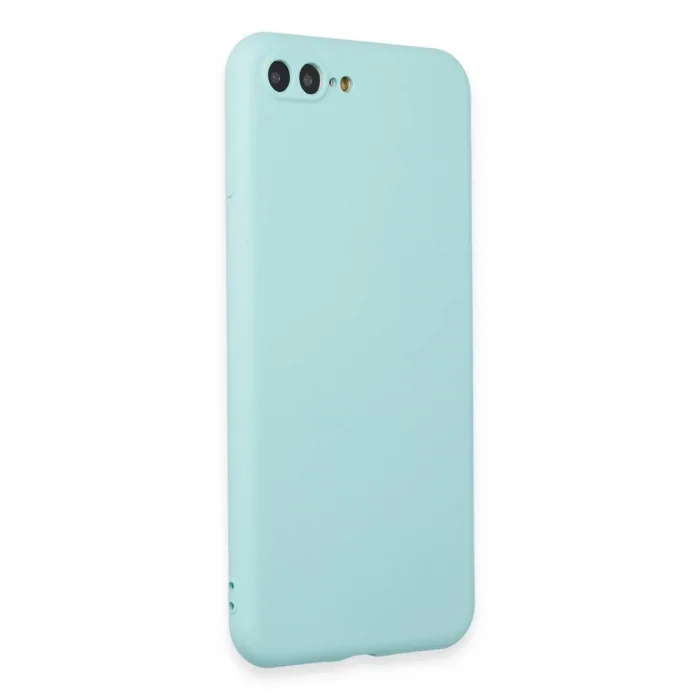 İphone 7 Plus Kılıf First Silikon - Turkuaz