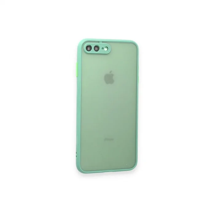Apple İphone 7 Plus Kılıf Montreal Silikon Kapak - Turkuaz